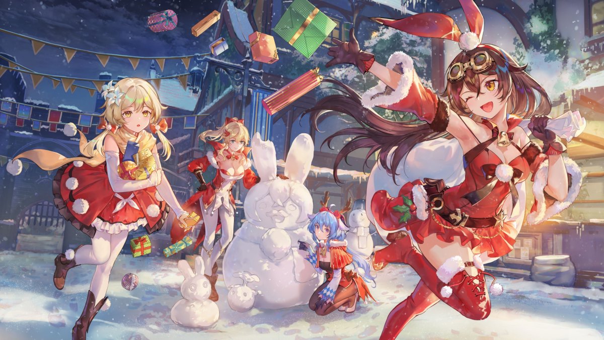 Геншин Christmas