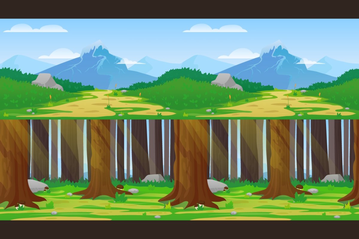 2d фон