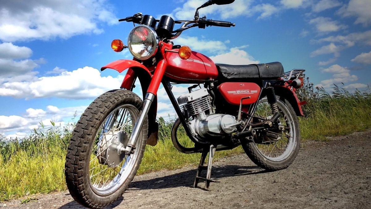 Советский мотоцикл минск