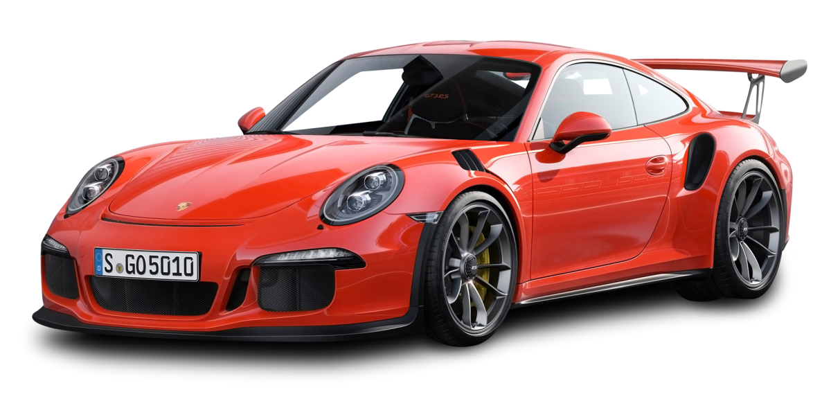 Porsche 911 без фона