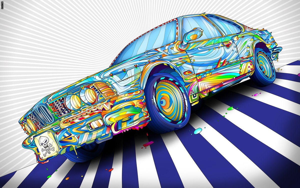Автомобиль абстракт