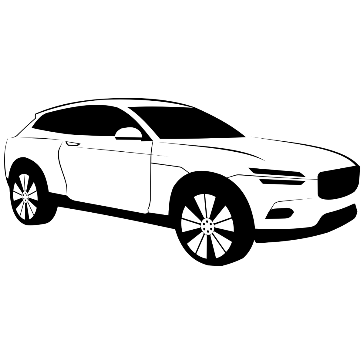 Контур автомобиля