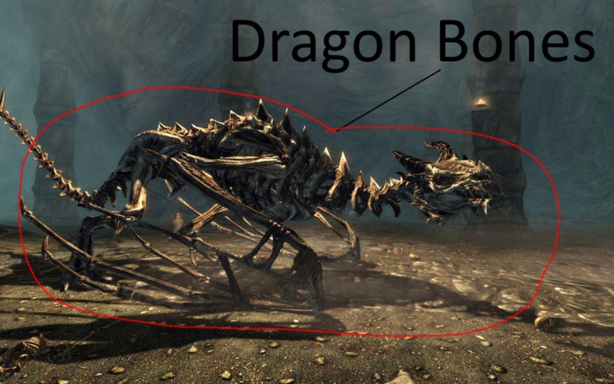 Dark Souls костяной дракон