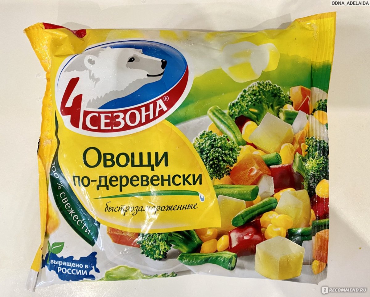 4 Сезона смесь овощная