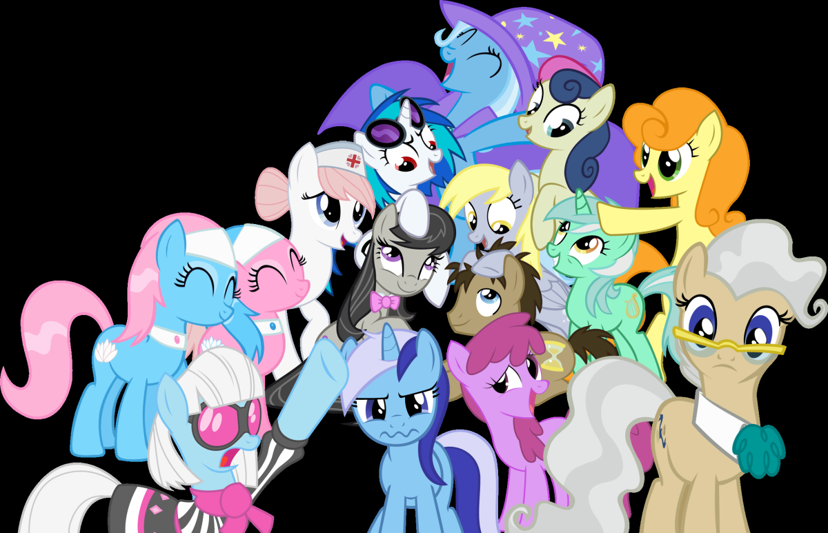 My little Pony второстепенные персонажи