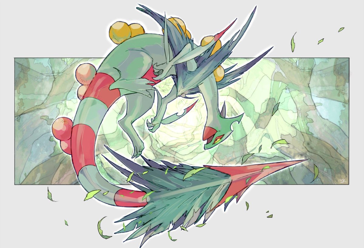 Sceptile vs Darkrai