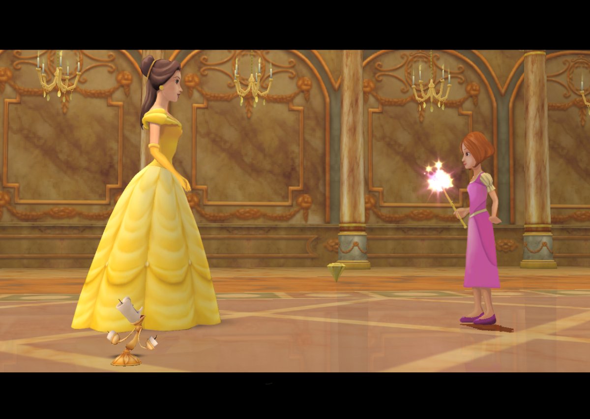 Disney принцессы Зачарованный мир ps2