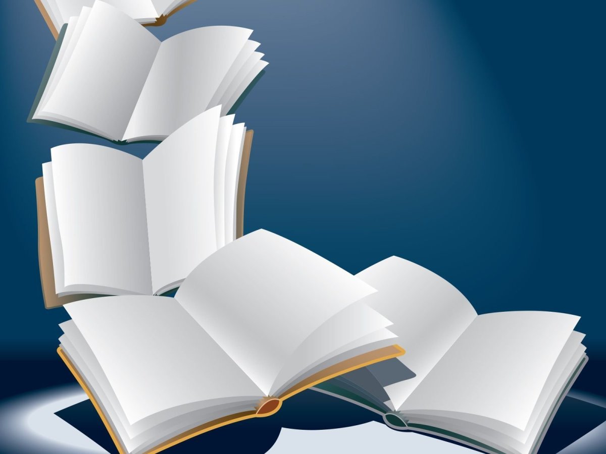Книжный фон для презентации