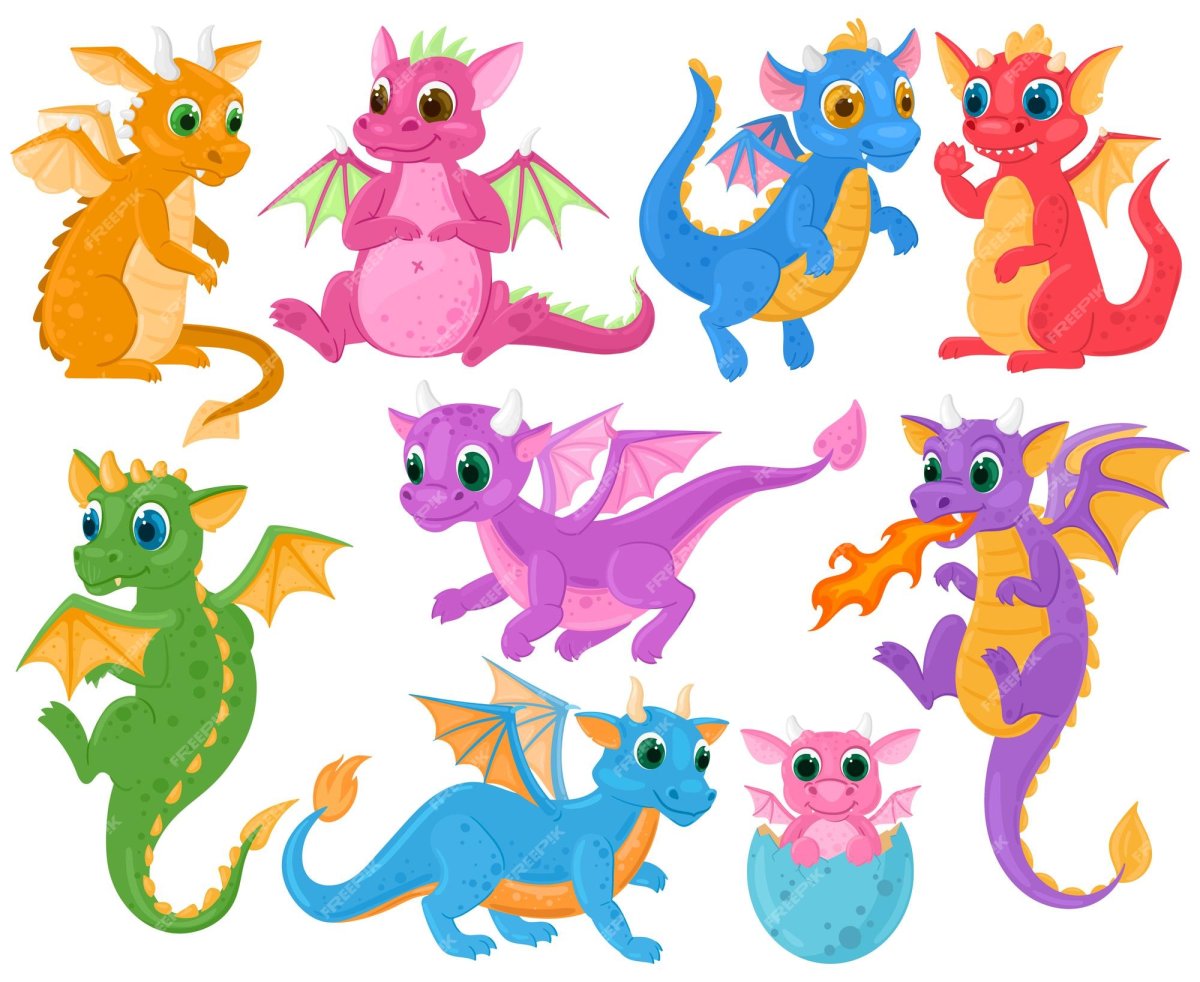 Вектор Baby Dragon