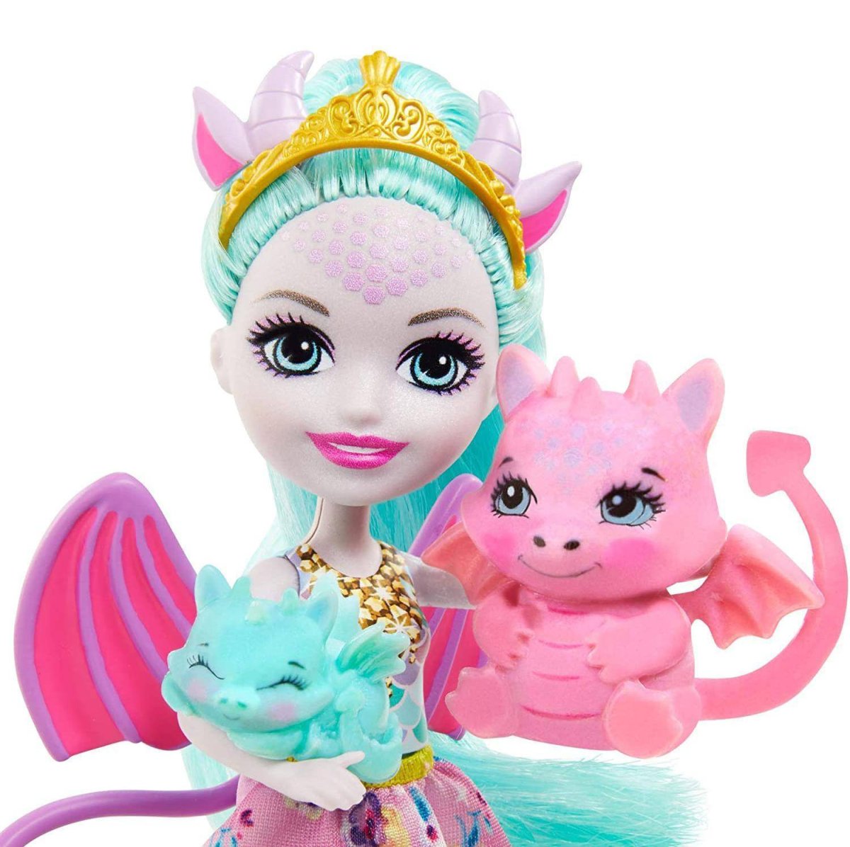 Enchantimals Royals семья драконов
