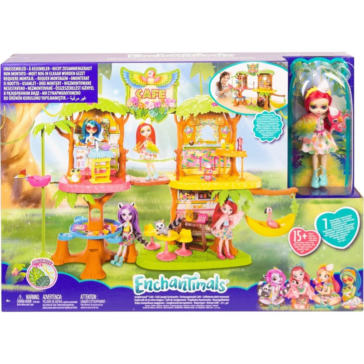 Набор игровой Enchantimals кафе gnc57