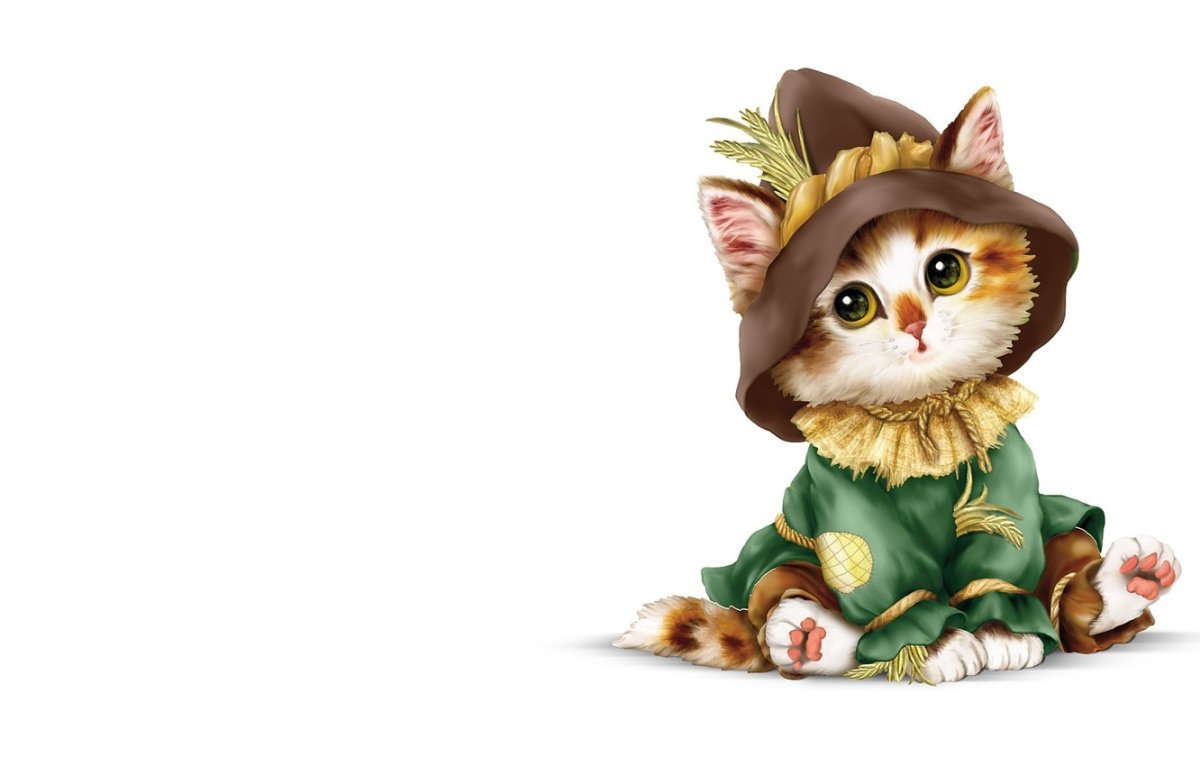 Сказочные милые котики