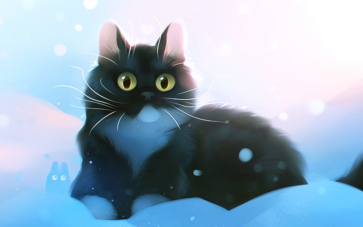 Котики арт
