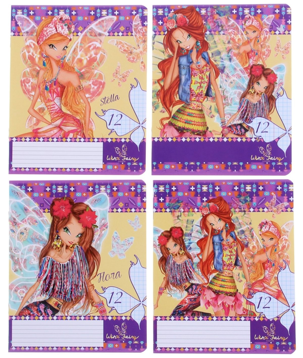 Винкс Fairy Couture тетрадь