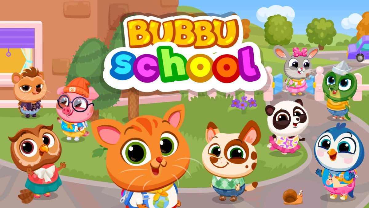 Персонажи игры Bubbu School