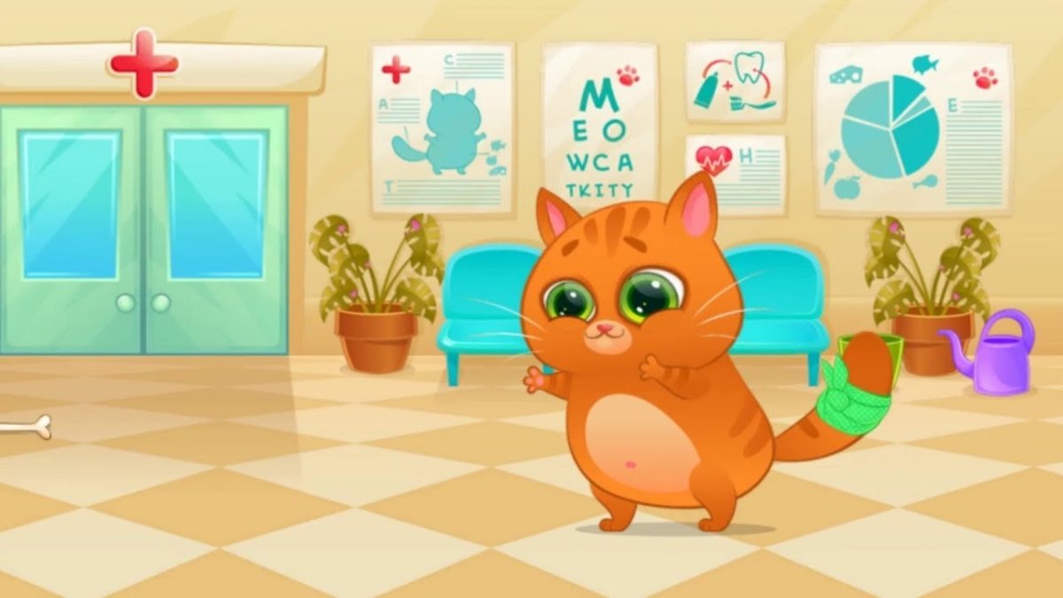 Игра рыжий котик БУБУ