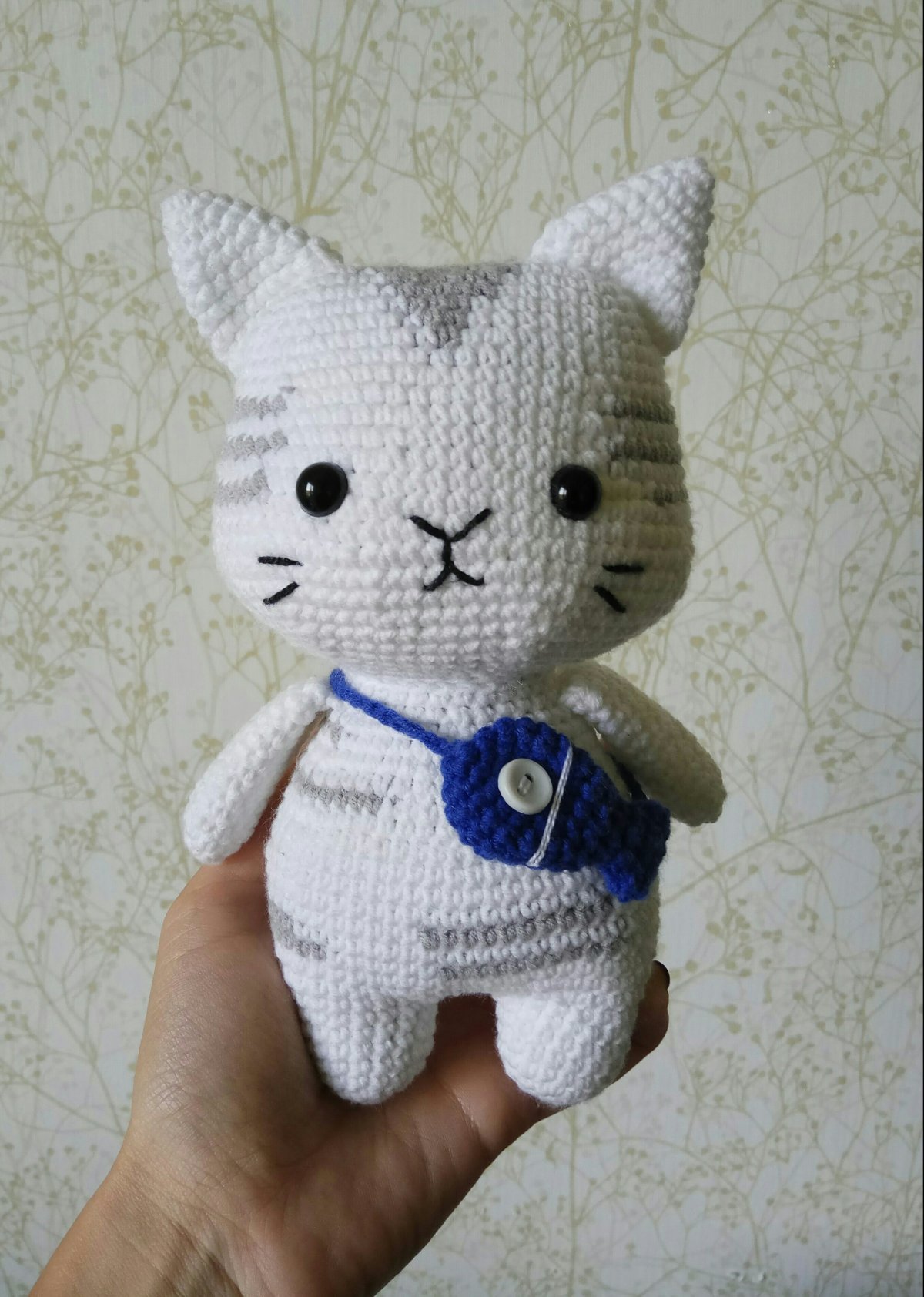 Кот амигуруми