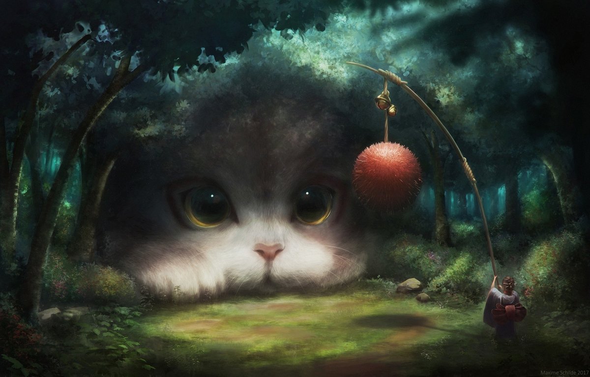 Фэнтези кошки