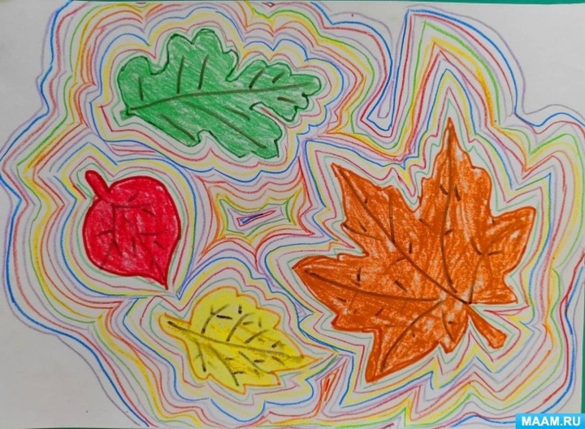 Осенний ковер рисунок